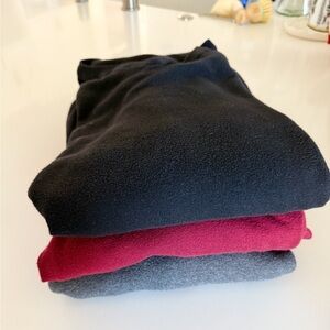 Old Navy Men's Sweater Trio in Black, Red, and Gray